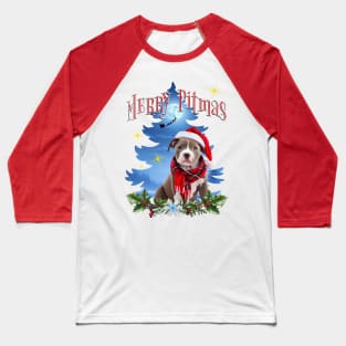 Merry Pitmas Baseball T-Shirt